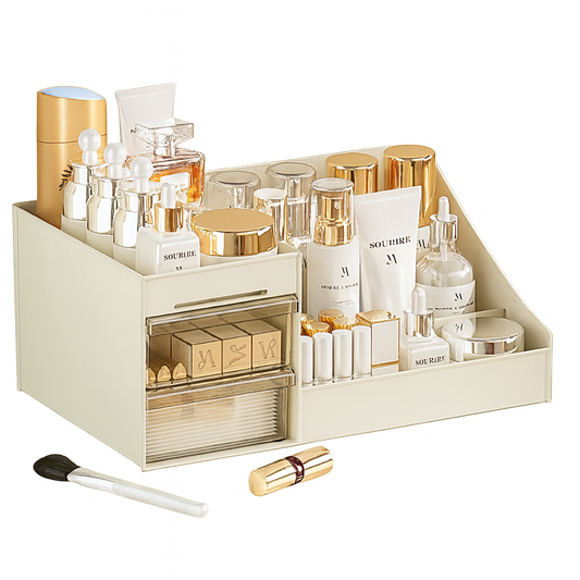 Transparent Drawer Style Makeup Organizer