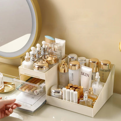 Transparent Drawer Style Makeup Organizer