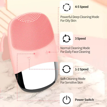 Electric Facial Cleansing Brush