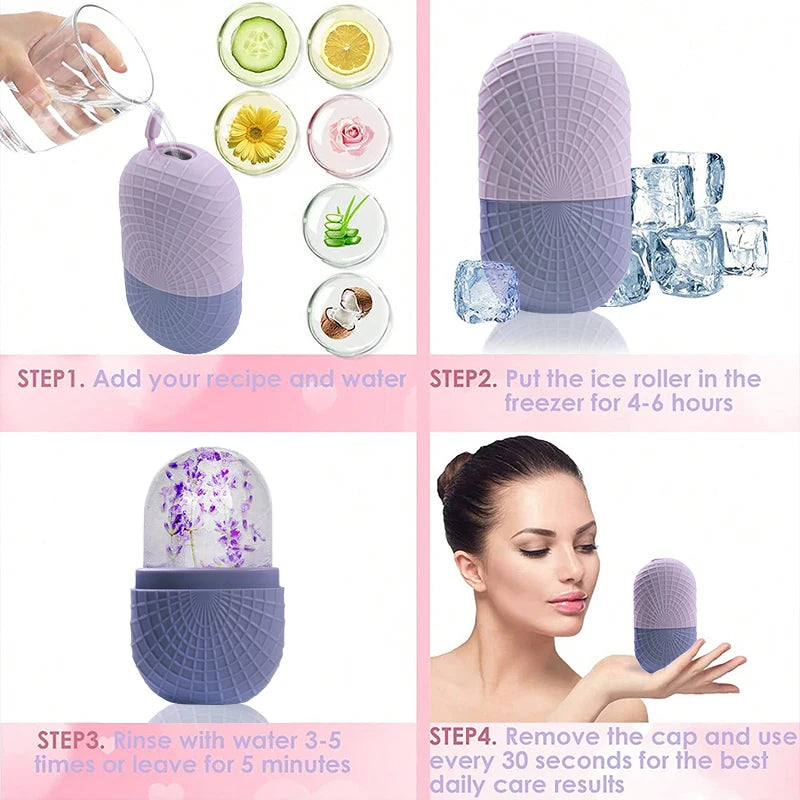 Silicone Ice Roller Massager