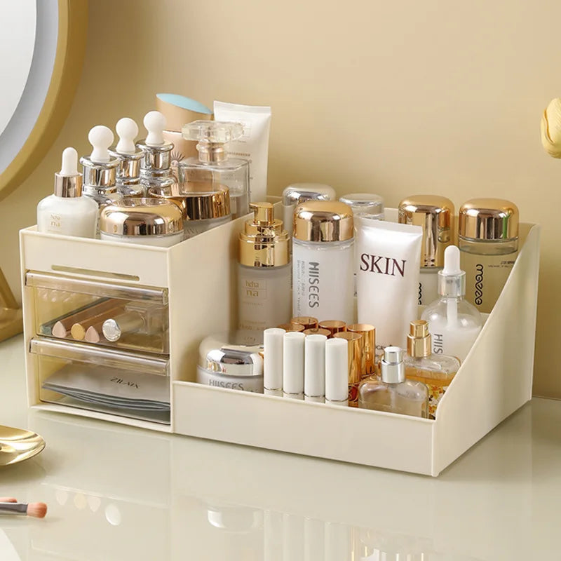 Transparent Drawer Style Makeup Organizer