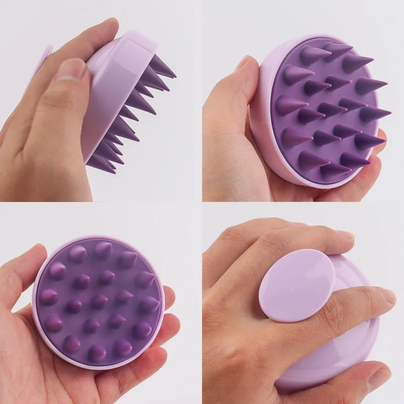 Silicone Scalp Shampoo Brush