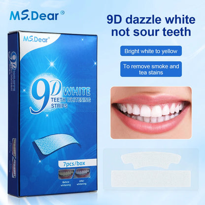 9D Teeth Whitening Stickers