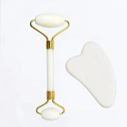 Natural Jade Roller Set