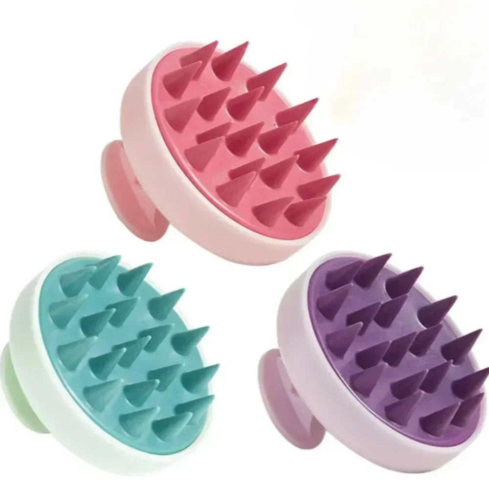Silicone Scalp Shampoo Brush