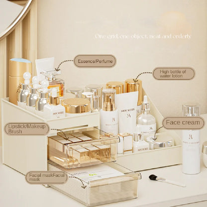 Transparent Drawer Style Makeup Organizer
