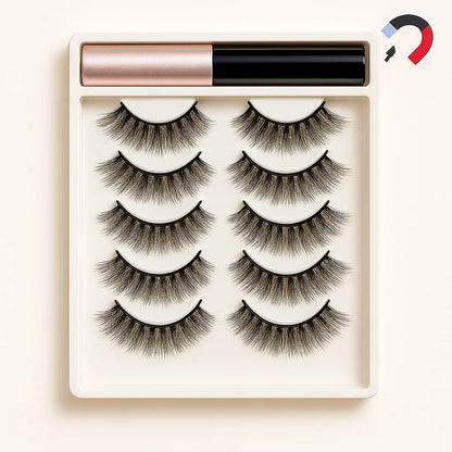 Magnetic Eyelashes With Eyeliner