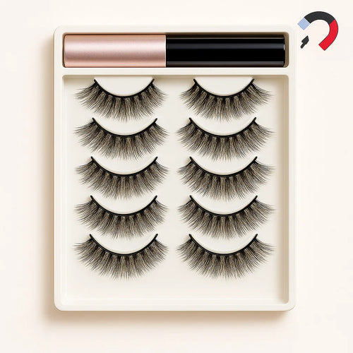 Magnetic Eyelashes With Eyeliner
