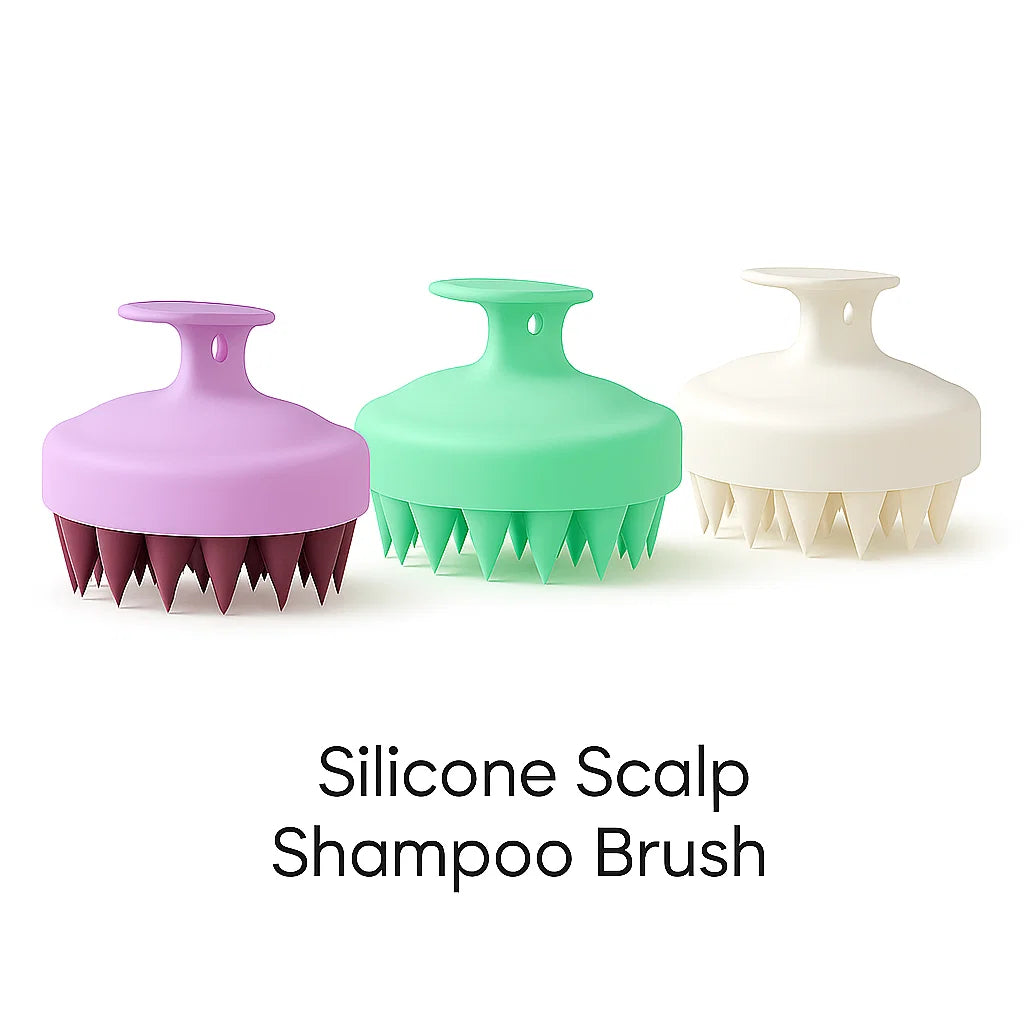 Silicone Scalp Shampoo Brush